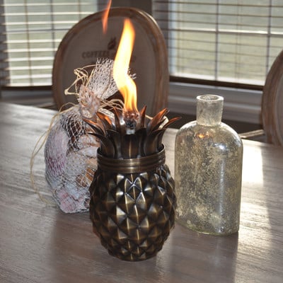 Pineapple Tabletop Torch by Starlite