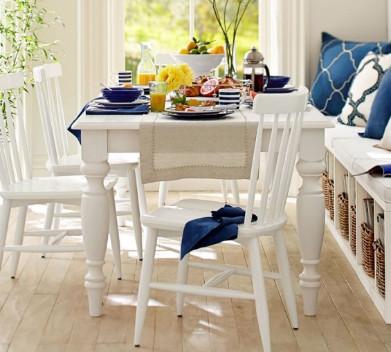 Pottery Barn LACHMAN FIXED DINING TABLE