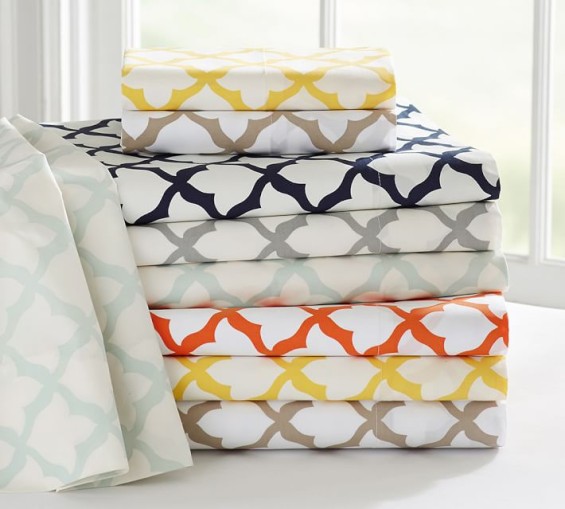 Pottery Barn MARLO ORGANIC SHEET SET