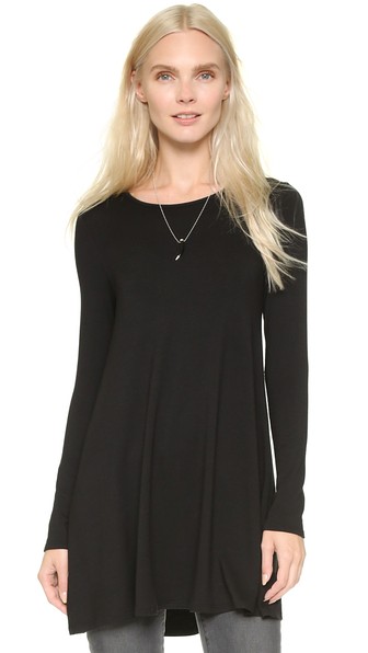 Riller & Fount Adelaide A Line Tunic in Black or Stud