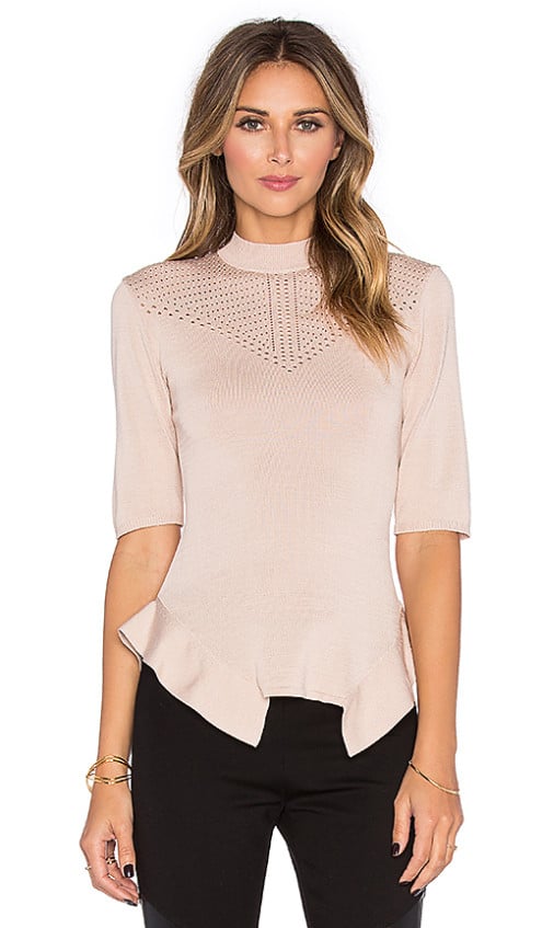 TURTLENECK TOP By OLCAY GULSEN in Nude