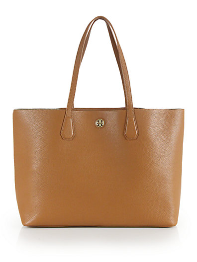 Tory Burch Perry Leather Tote. Saks Fifth Avenue Sale Earn a gift card
