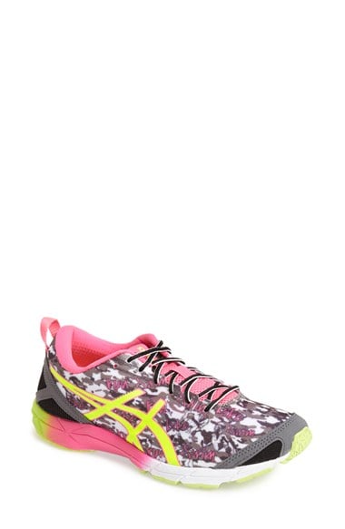 ASICS® 'GEL Hyper Tri' Running Shoe (Women) (Online Only) Color: Onyx, Yellow, Pink