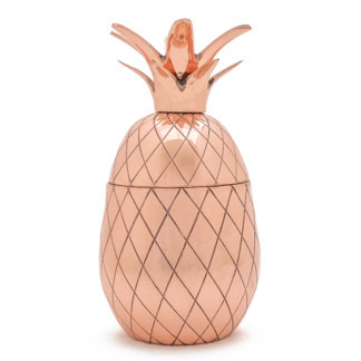 COPPER PINEAPPLE COCKTAIL TUMBLER