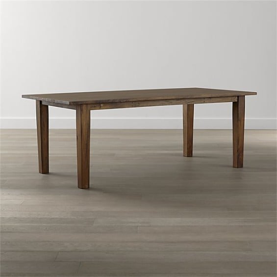 Basque Honey Dining Tables Solid Mango Wood