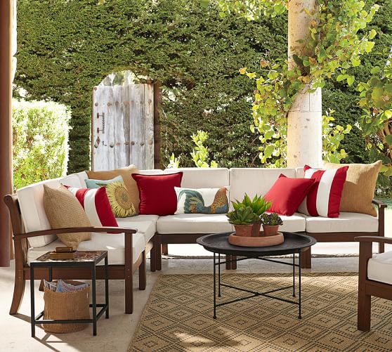 DURBAN DIAMOND INDOOR/OUTDOOR RUG Pottery Barn