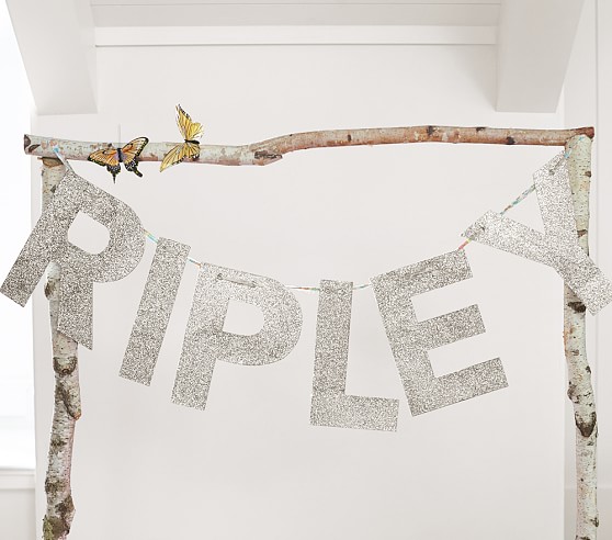 Jenni Kayne Glitter Letters Pottery Barn Kids