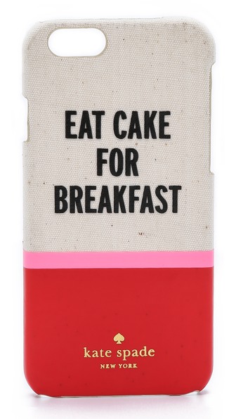 Kate Spade New York Eat Cake for Breakfest iPhone 6 / 6s Case