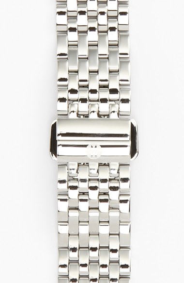MICHELE 'Serein 16' 16mm Bracelet Watchband Silver