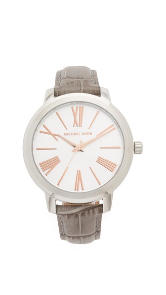 Michael Kors Hartman Watch Stainless Steel Grey