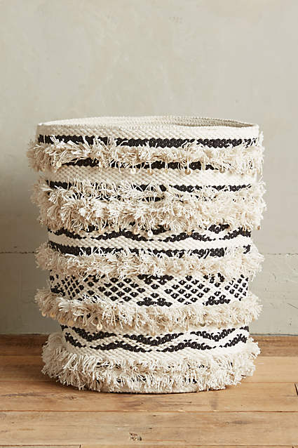 Moroccan Wedding Blanket Basket Anthropologie Home Decor