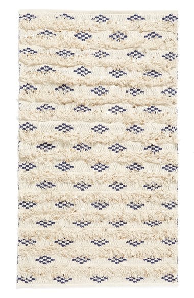 Nordstrom at Home 'Morocco' Rug Ivory Navy Crown
