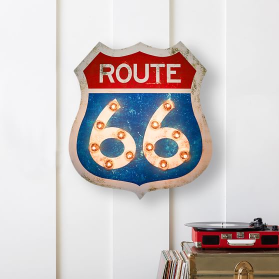 Route 66 Marquee Light PB Teen