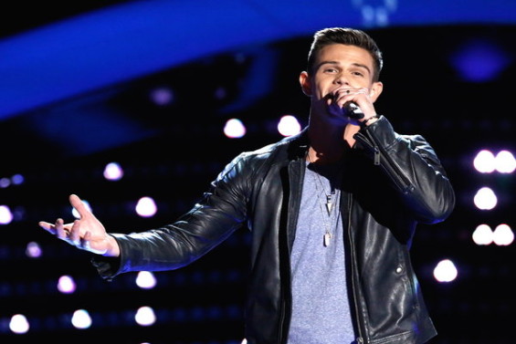 See Team Pharrell's Nick Hagellin of Atlanta sing Adam Levine's Lost Stars during his The Voice Season 10 Blind Audition