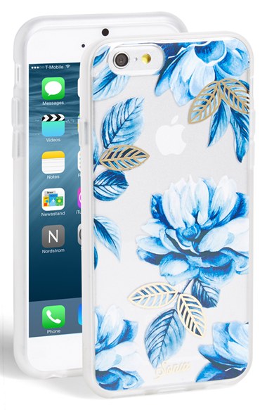 Sonix 'Indigo Floral' iPhone 6 & 6s Case Blue