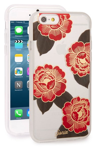 Sonix 'Scarlette' Floral iPhone 6 & 6s Case Red