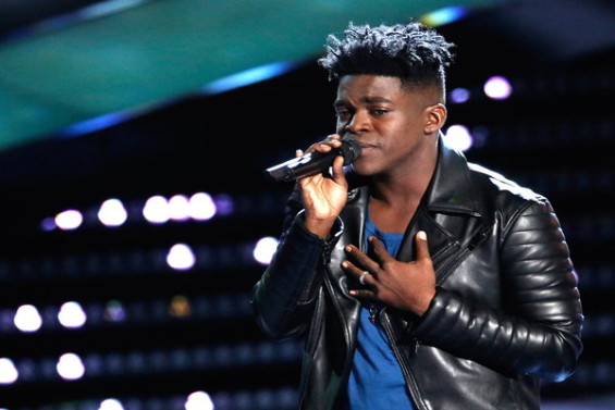 Watch Team Blake Shelton's Paxton Ingram sing Robyn's "Dancing On My Own" on "The Voice" season 10 Episode 1 (Monday, February 29, 2016).