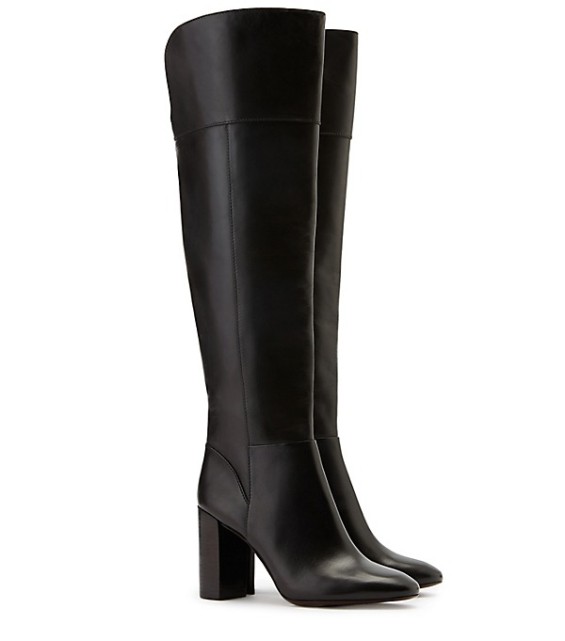 Tory Burch BOWIE OVER-THE-KNEE BOOT Black