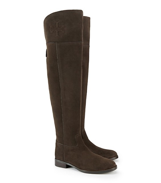 Tory Burch SIMONE OVER-THE-KNEE SUEDE BOOT Cafe