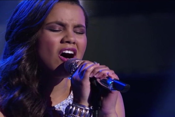 See American Idol season 15 contestant Tristan McIntosh sing "What Hurts The Most" by Rascal Flatts on Wednesday, February 24, 2016.