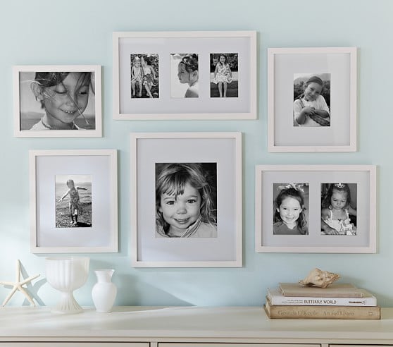White Gallery In A Box Set Picture Frames Pottery Barn Kids