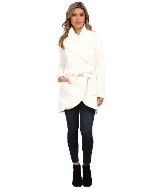 Jack by BB Dakota - Gitty Melton Wrap Coat (Whisper White) Women's Coat