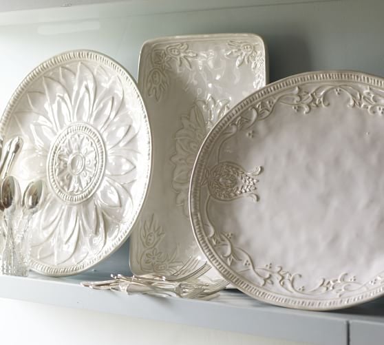 Pottery Barn JULIETTE OVERSIZED SERVING PLATTERS