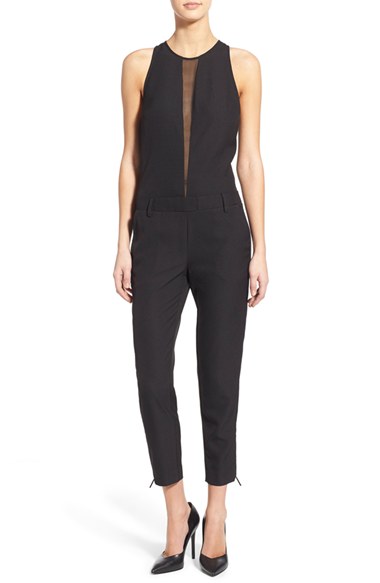 'Tuxedo' Sleeveless Jumpsuit