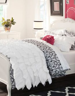 PB Teen Rufflicious Quilt + Sham