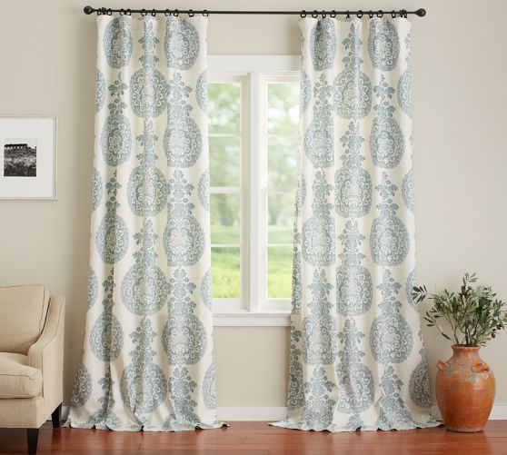 Pottery Barn LUCIANNA MEDALLION DRAPE