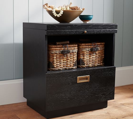 Pottery Barn REYNOLDS BEDSIDE TABLE & HUTCH