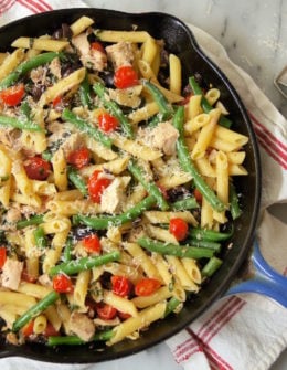 Tuna penne nicoise
