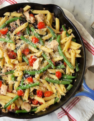 Tuna penne nicoise