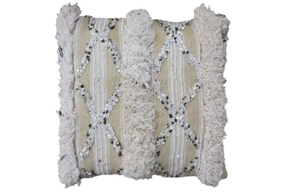 VINTAGE Diamond-Pattern Moroccan Berber Wedding Sham