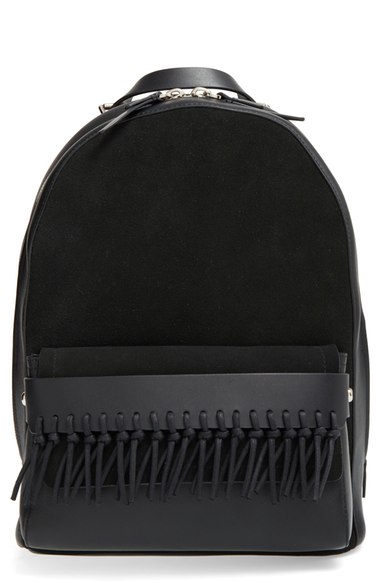 3.1 Phillip Lim 'Mini Bianca' Fringe Backpack Black
