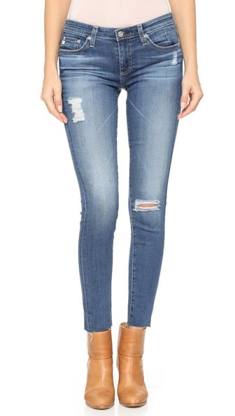 AG Raw Hem Legging Ankle Jeans 18 Year Destroy Shopbop Spring Sale