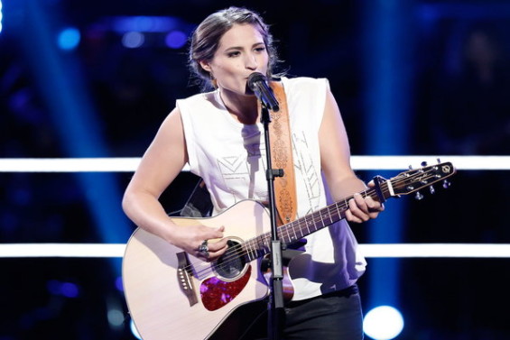 Watch The Voice Season 10 Episode 10 Knockout Premiere: See Angie Keilhauer of Team Blake Shelton perform Sam Hunt's hit song "Take Your Time"