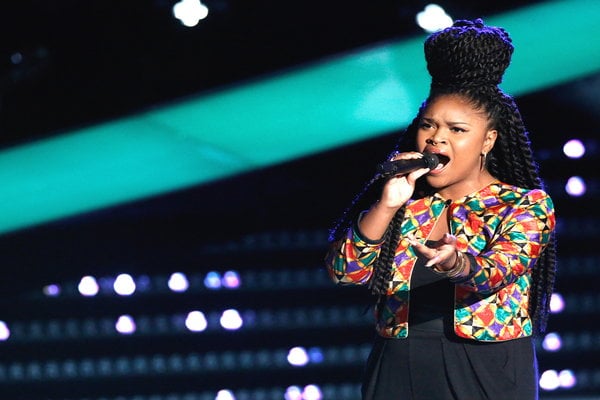See inspiring singer Ayanna Jahneé perform Adele's "Skyfall" during her blind audition and scores the final spot on Christina Aguilera's team during her blind audition on "The Voice" season 10 episode 6.