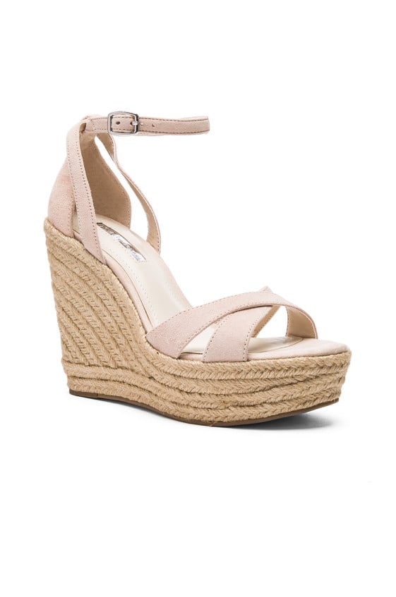  BCBGENERATION Holly Wedge Sandals Nude Blush