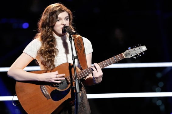  Watch The Voice Season 10 Episode 10 Knockout Premiere: See Emily Keener sing Joni Mitchell's folk rock song "Big Yellow Taxi" on Monday, March 28, 2016.