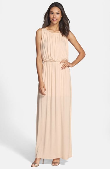 FELICITY & COCO 'Grecian' Jersey Maxi Dress (Regular & Petite) (Nordstrom Exclusive) Ivory long maxi dresses for easter