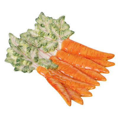 French Garden Lapin Divided Carrot Serving Dish by Kaldun & Bogle Wayfair Easter Sale