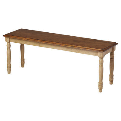 Grenoble Kitchen Bench by Lark Manor Wheat Almond Finish Wayfair Easter Sale
