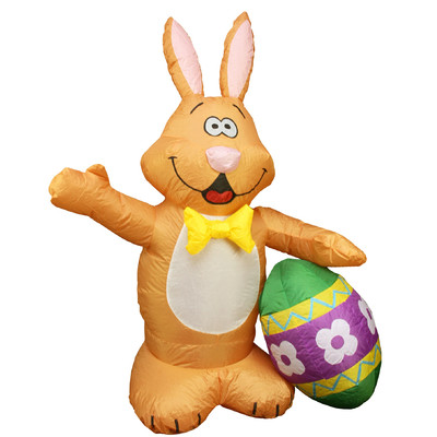 Inflatable Easter Bunny Egg Decoration by NorthlightSeasonal Wayfair Easter Sale