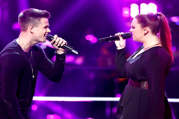 Watch The Voice Season 10 Episode 7 battle rounds: See Jessica Crosbie and Nick Hagelin of Team Pharrell battle it out with MGMT's hit song "Electric Feel" on March 15, 2016.