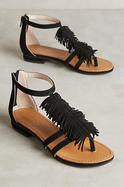 Lien.Do by Seychelles Paz Fringed Sandals Black