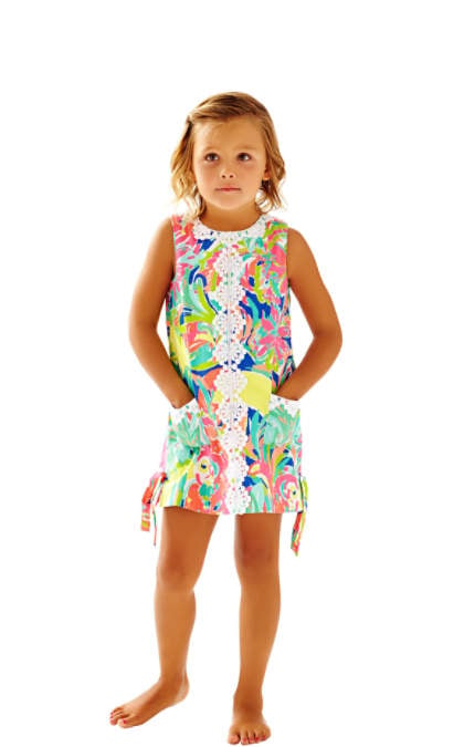 Lilly Pulitzer GIRLS LITTLE LILLY CLASSIC SHIFT DRESS Multi Casa Banana
