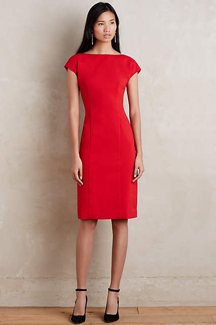 Maeve Evangeline Sheath Dress Red sheath dresses for easter 