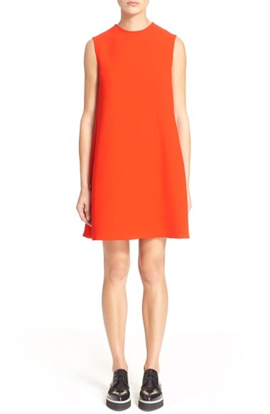 McQ by Alexander McQueen Trapeze Dress Red