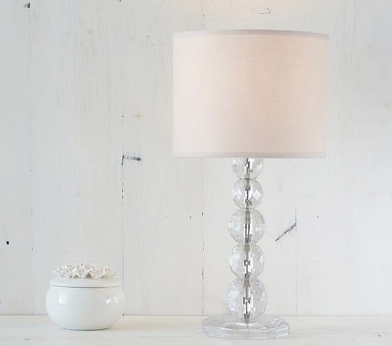 Monique Lhuillier Acrylic Complete Lamp Pottery Barn Kids
